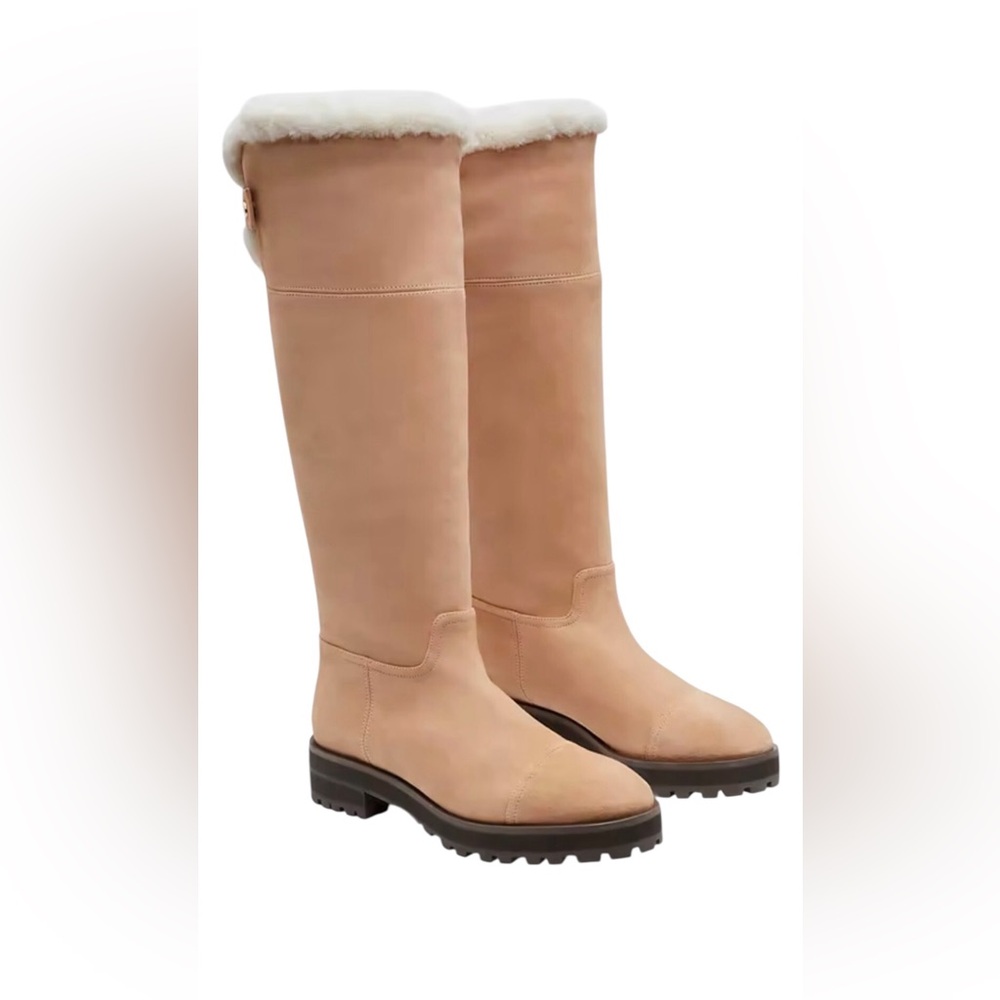 Stuart Weitzman Alpine Leather Knee-High Boots